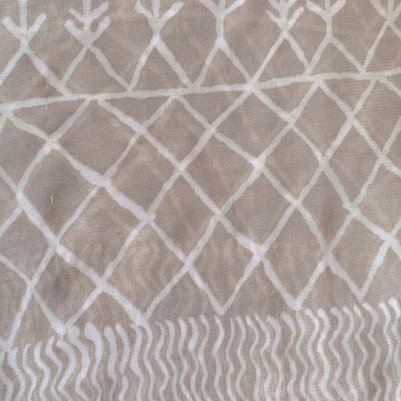 Sigrid Olsen Sheer Voile Geo Topper Shirt, Size Medium - Picture 4 of 5